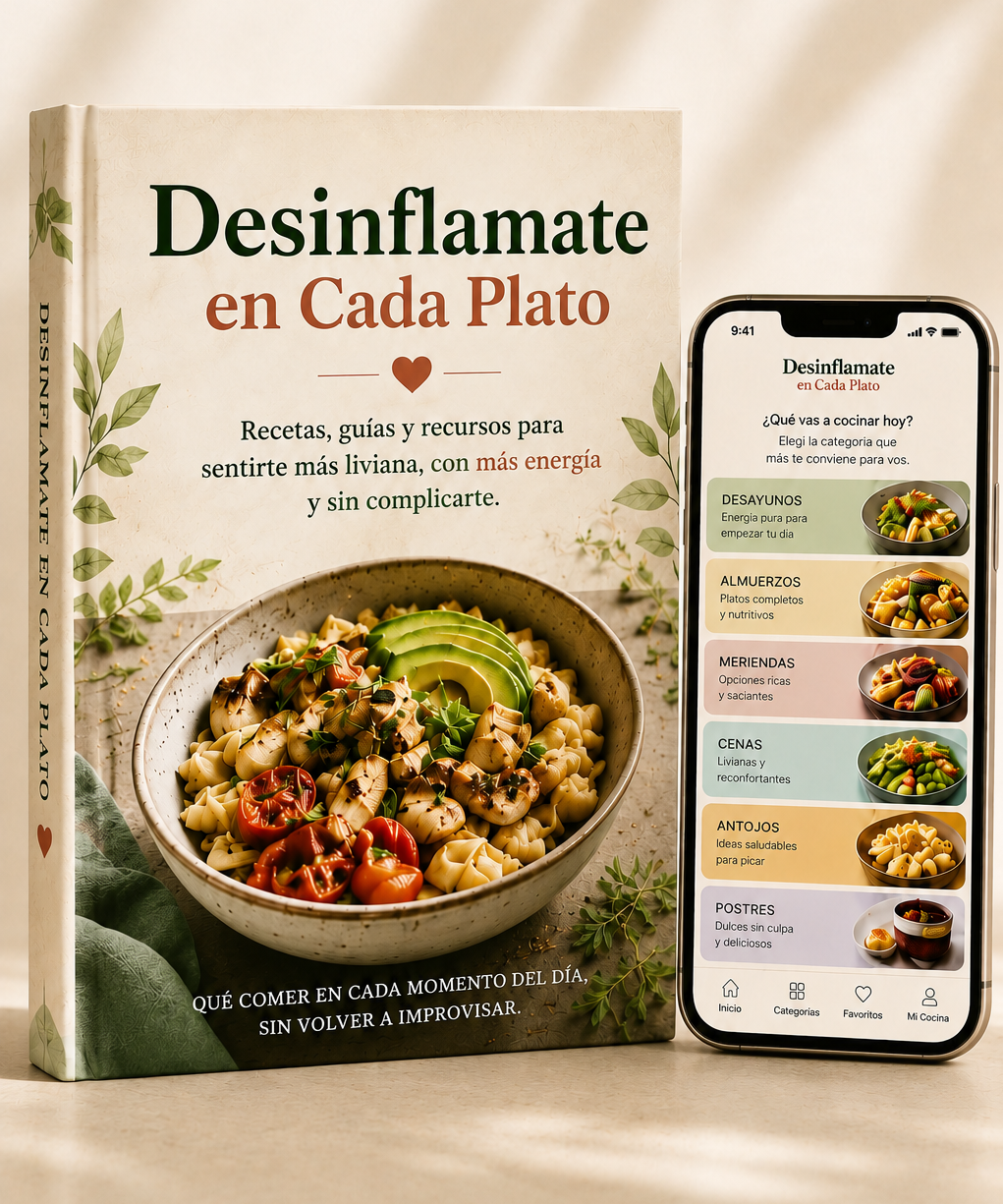 Desinflamate en cada plato