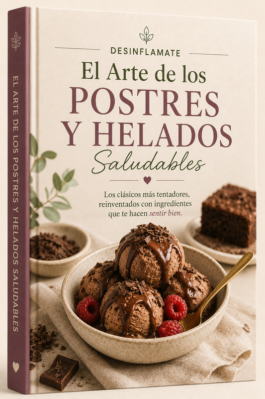 El Arte de los Postres y Helados Saludables