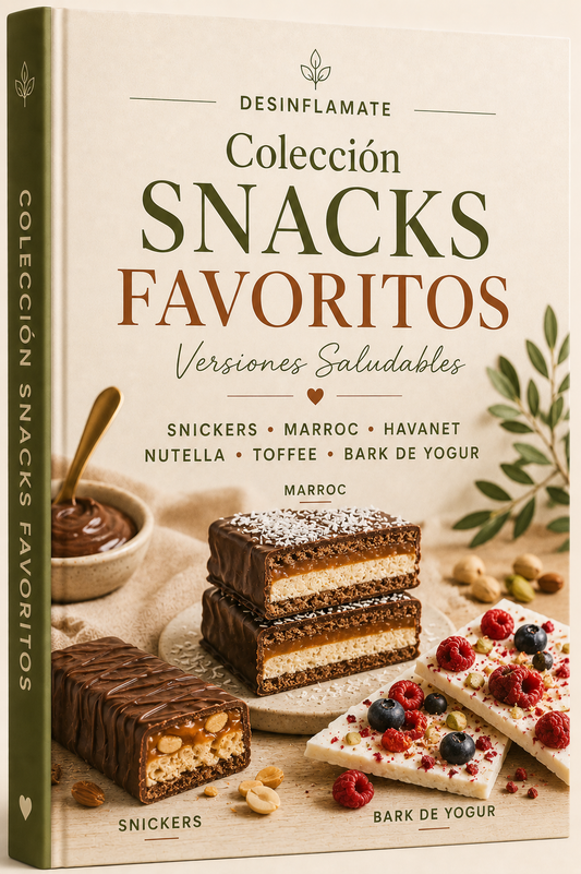 Colección de Snacks Favoritos "Versión Saludable"